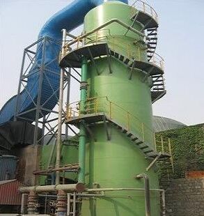 玻璃鋼脫硫塔選擇材料要考慮因素及漿液起泡的危害 玻璃鋼脫硫塔